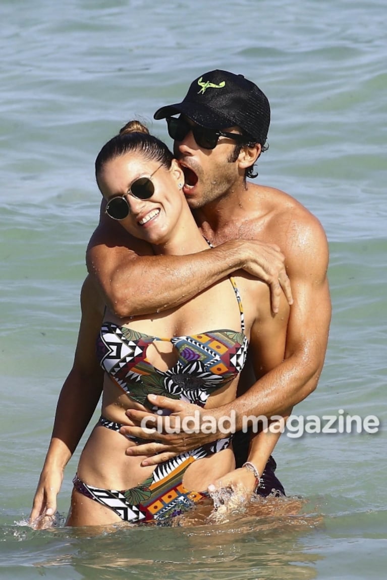 Lola Ponce, apasionada con Aarón Díaz en el mar: las fotos de la pareja en Miami