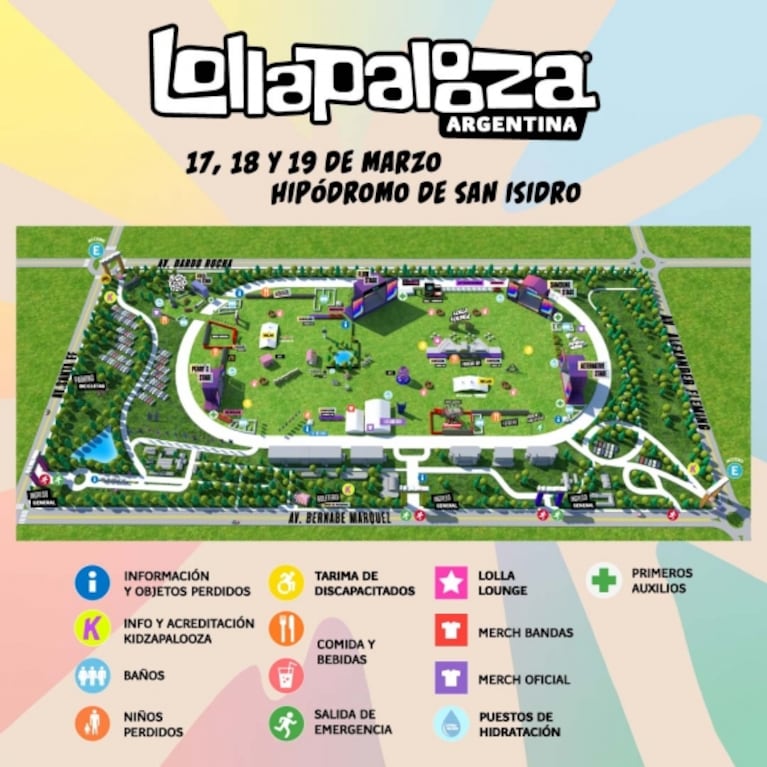 Lollapalooza Argentina 2023, horarios, accesos, transportes: todo lo que hay que saber para disfrutar el festival