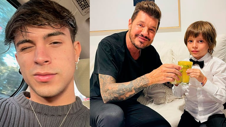Lolo, el hijo de Marcelo Tinelli, conoció a Rusherking.