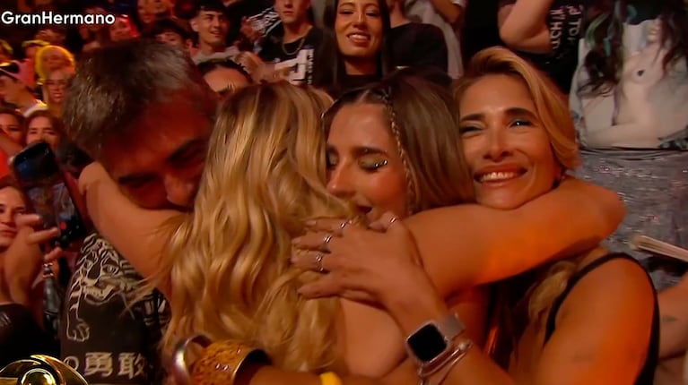 Lolo Poggio entró a GH. Captura de Telefe, Gran Hermano Generación Dorada.