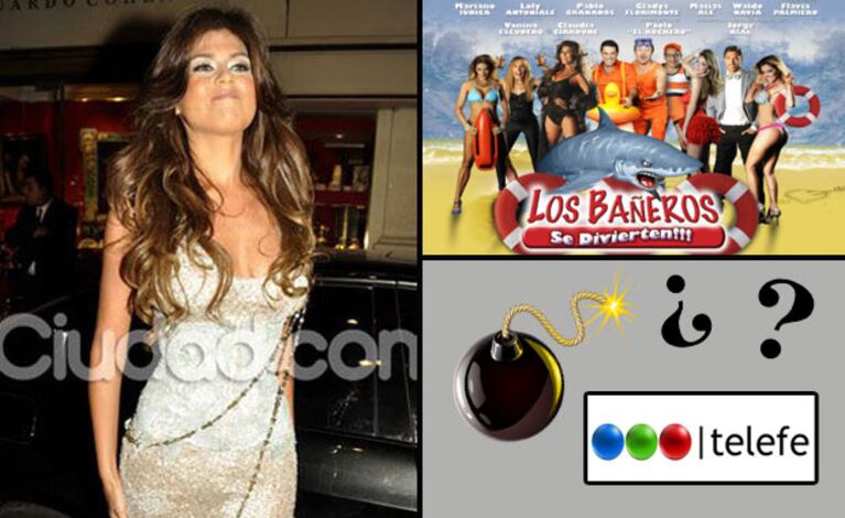 Loly Antoniale se baja de Los Bañeros. (Foto: Web)