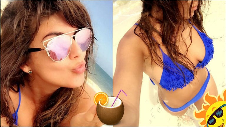 Loly Antoniale, sexy en las paradisiacas playas mexicanas. Foto: Instagram