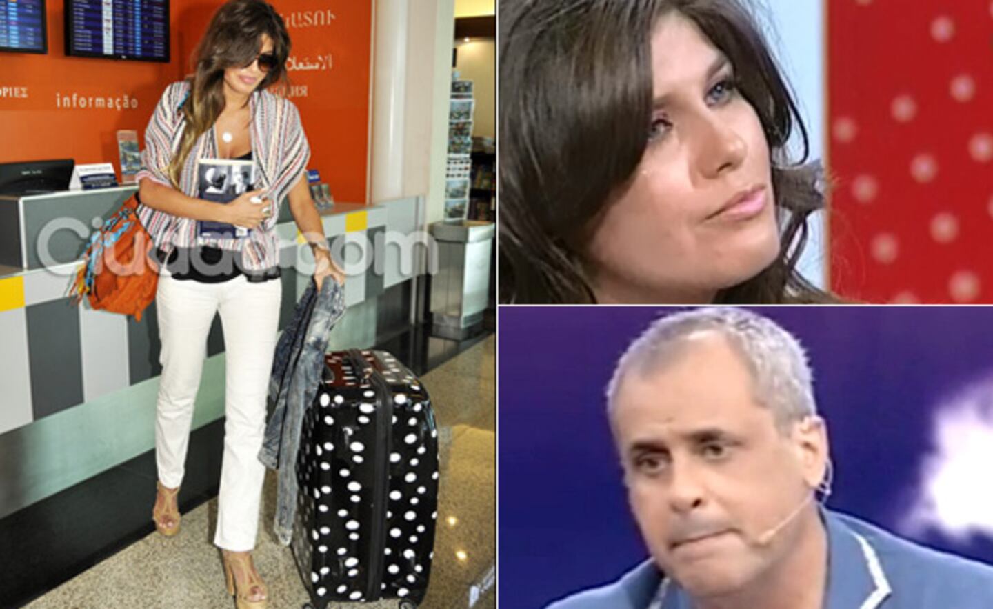 Loly Antoniale viajó a Córdoba en medio de la crisis con Rial. (Fotos: archivo Ciudad.com y Web)