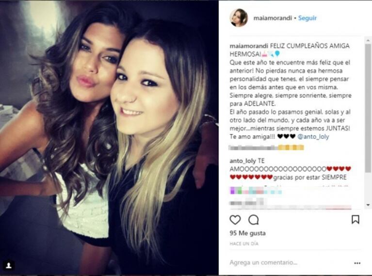 Loly Antoniale y las fotos de su cumpleaños cordobés para celebrar los 30: "Happy birthday to me"