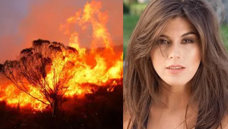 Loly se mostró preocupada por los incendios en Córdoba.