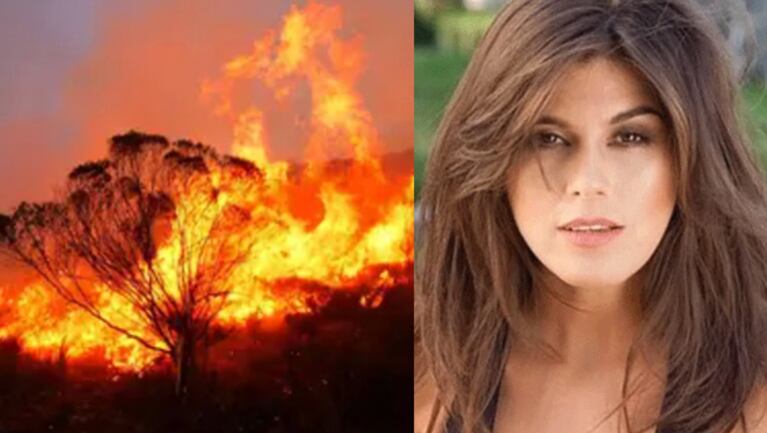 Loly se mostró preocupada por los incendios en Córdoba.