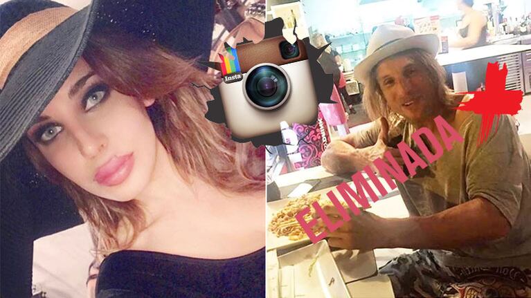¡Look, polémica y foto eliminada! Mirá la imagen del "Cani" que publicó Charlotte Caniggia