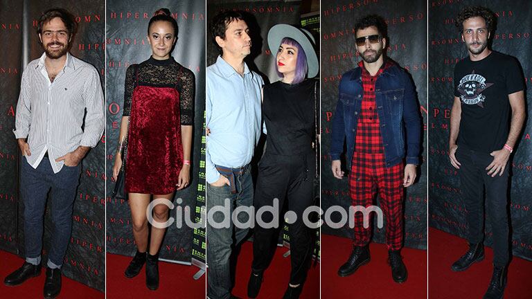 Looks y famosos cool en la alfombra roja de la premiere de Hipersomnia. (Foto: Movilpress)