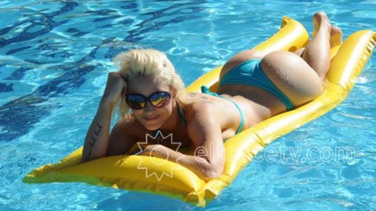 Lorena Wells, ex azafata de A todo o nada. (Foto: archivo Eltrecetv.com.ar)