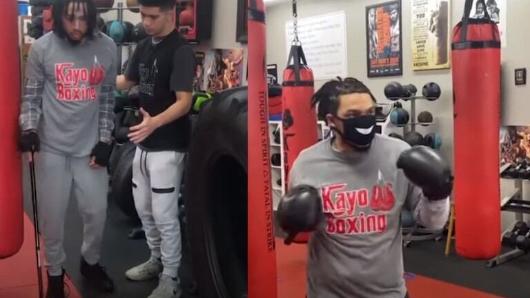 Lorenzo Thomas, el hombre que ha inspirado a muchos practicando boxeo tras recuperarse de una herida en la cabeza
