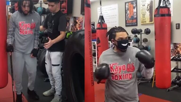 Lorenzo Thomas, el hombre que ha inspirado a muchos practicando boxeo tras recuperarse de una herida en la cabeza