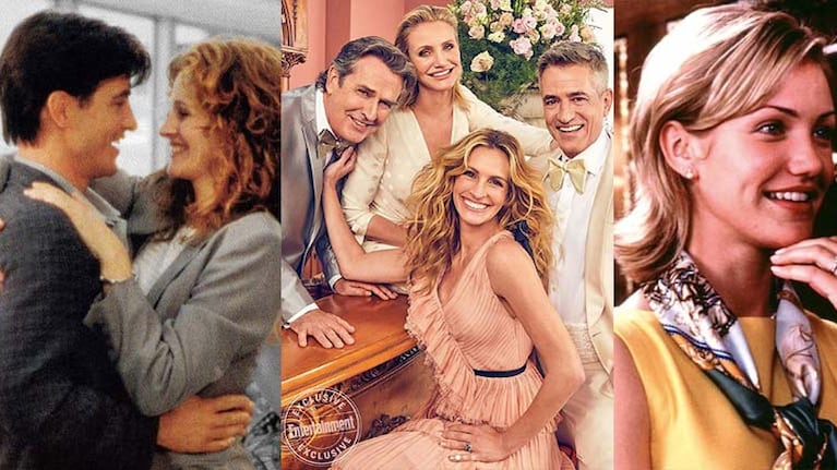 Los actores de La boda de mi mejor amigo se reencontraron... ¡22 años después del estreno de la película!