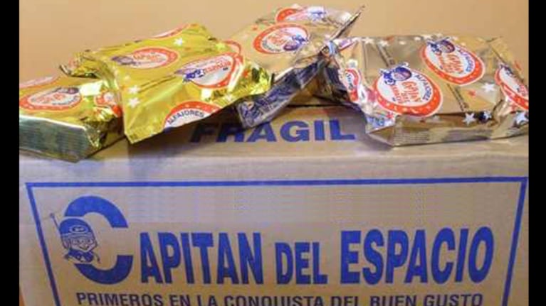Los alfajores Capitán del Espacio. (Foto: Web)