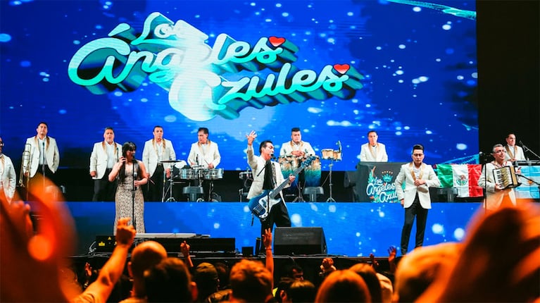 Los Ángeles Azueles vuelven a la Argentina (foto de prensa)