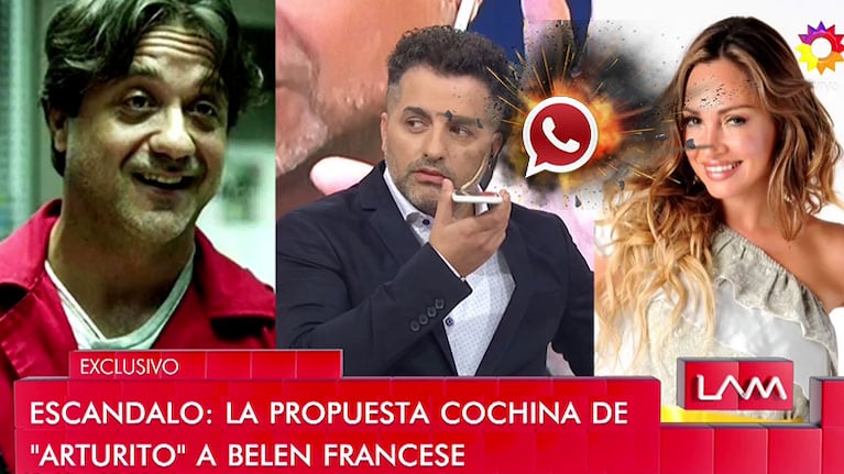 Los audios hot de Arturito de La Casa de Papel a Francese: Venite a mi hotel, ¿te vas a perder el jacuzzi?
