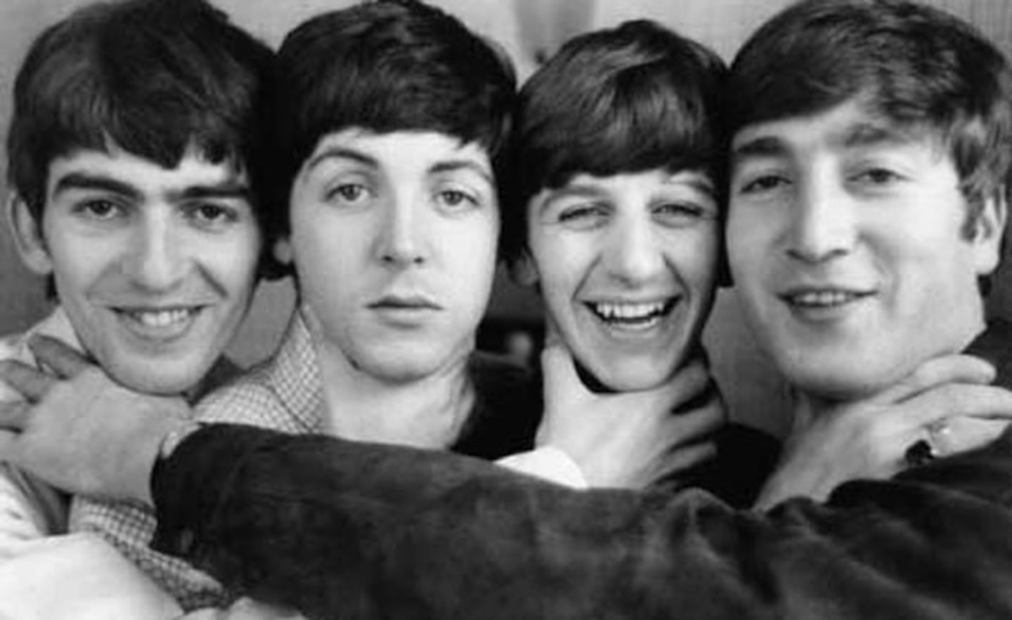 Los Beatles, muy jovencitos. En 2012 tocarán en los Juegos Olímpicos de Londres, ayuda tecnológica mediante. (Foto: Web)