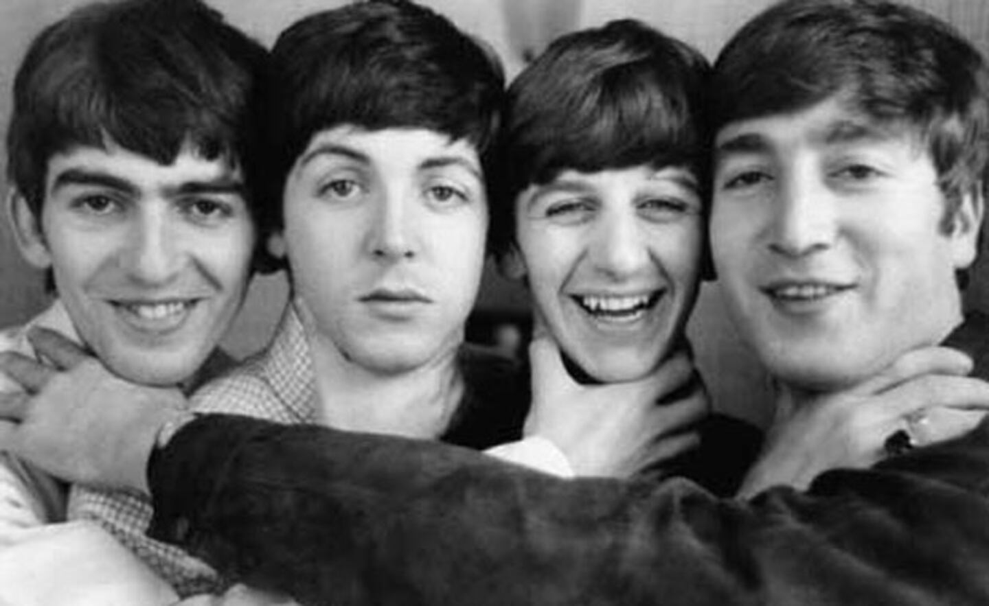 Los Beatles, muy jovencitos. En 2012 tocarán en los Juegos Olímpicos de Londres, ayuda tecnológica mediante. (Foto: Web)