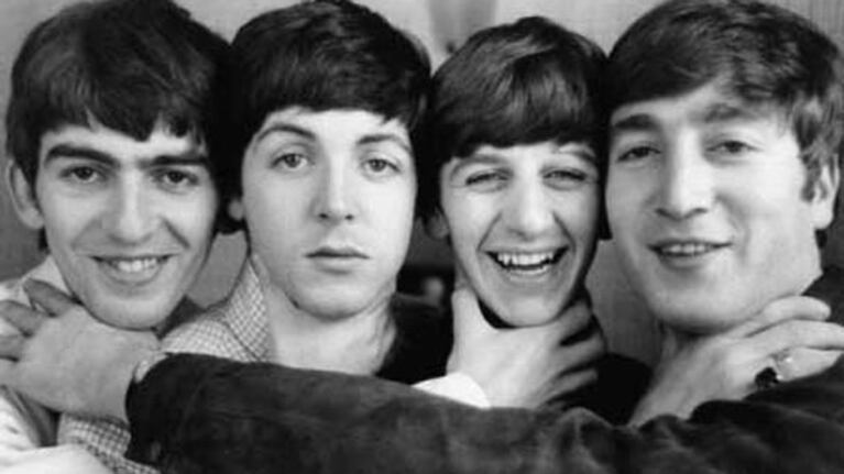 Los Beatles, muy jovencitos. En 2012 tocarán en los Juegos Olímpicos de Londres, ayuda tecnológica mediante. (Foto: Web)