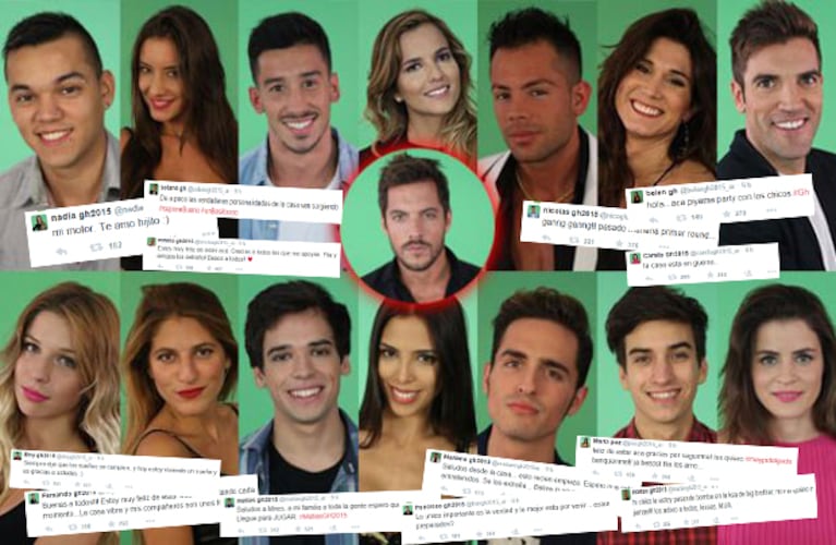 Los chicos de GH 2015 debutaron en Twitter. (Foto: Web)