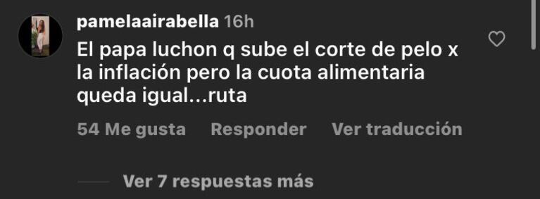 Los comentarios a Matías Defederico