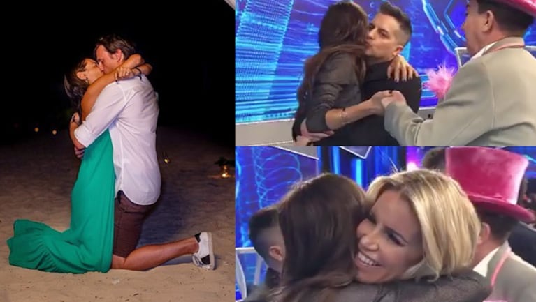 Los compañeros de Pampita en ShowMatch la felicitaron por su casamiento.