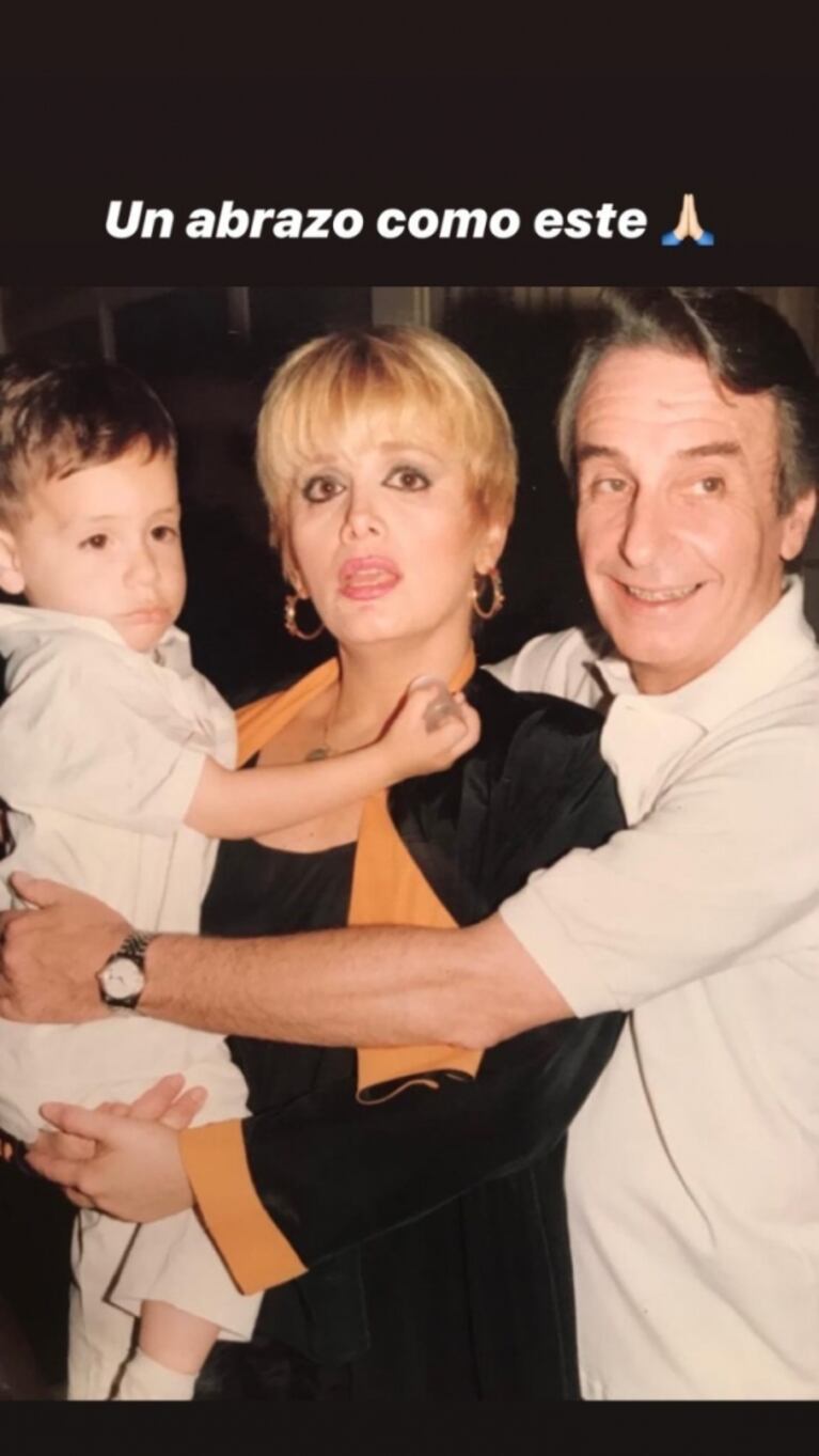 Los conmovedores posteos que Fede Bal le dedicó a Santiago: "¿Hace cuánto que no le decís 'te quiero' a tu viejo?"