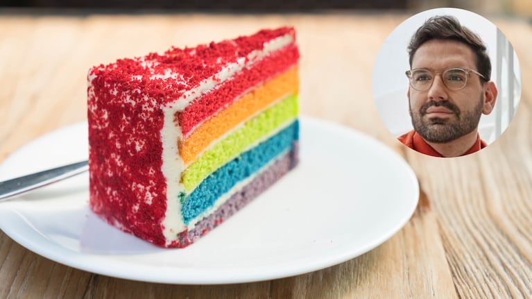 Los consejos de Damián Betular para hacer la mejor Torta Arcoiris. Foto: montaje