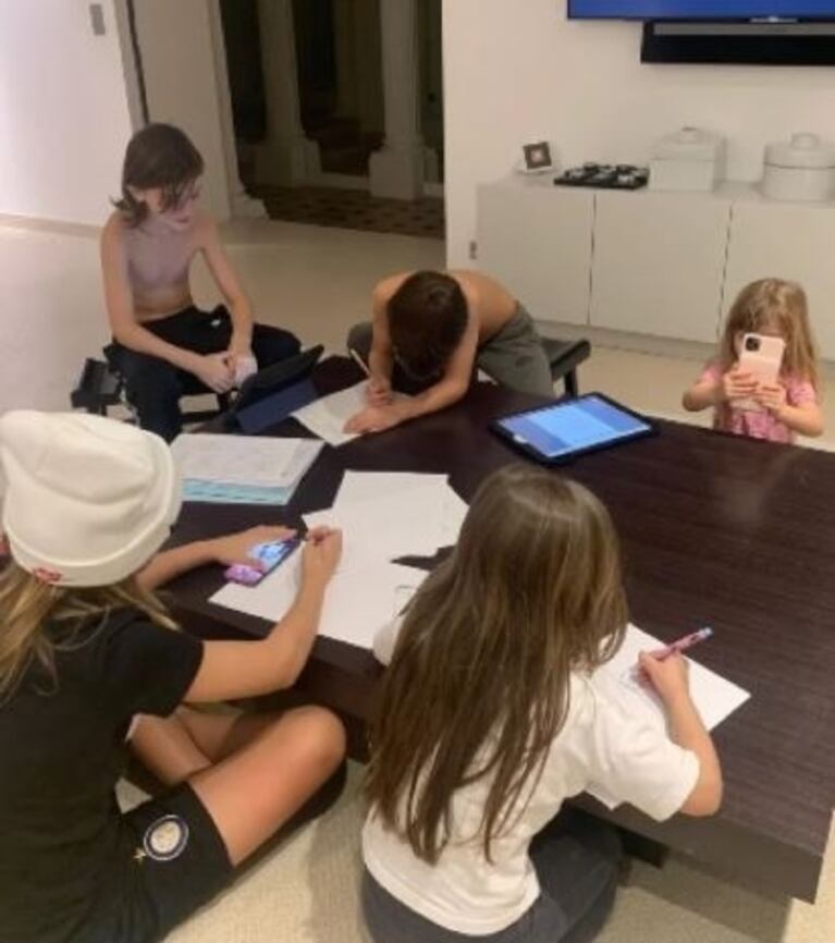 Los consejos de Isabella Icardi, la hija menor de Wanda Nara, para prevenir el coronavirus