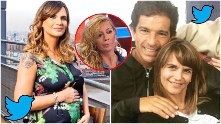 Los contundentes "me gusta" de Amalia Granata en Twitter tras el escándalo (Fotos: Web y Captura)