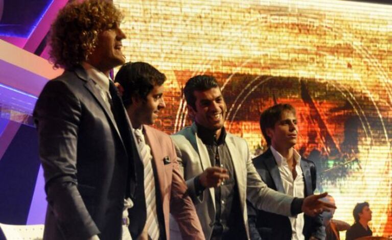 Los cuatro finalistas. (Foto: Jennifer Rubio)