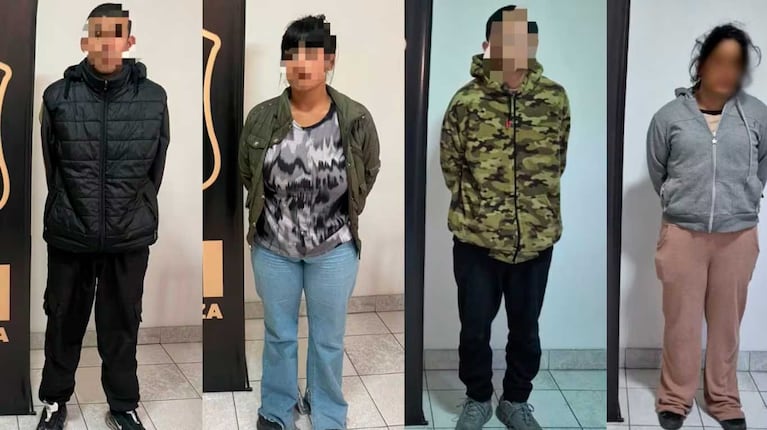 Los cuatro primeros detenidos del triple crimen de Florencio Varela (Foto: TN)
