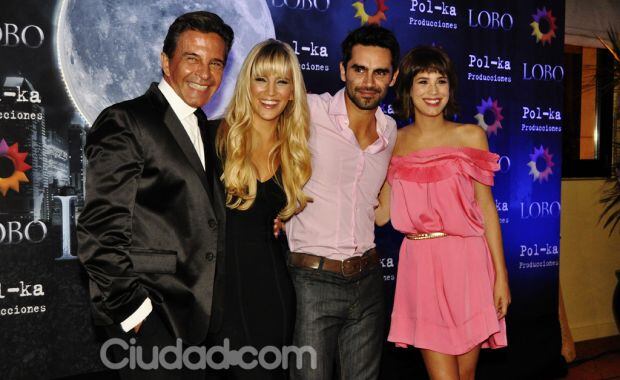 Los cuatro protagonistas de Lobo, la nueva tira de El Trece. (Foto: Jennifer Rubio)