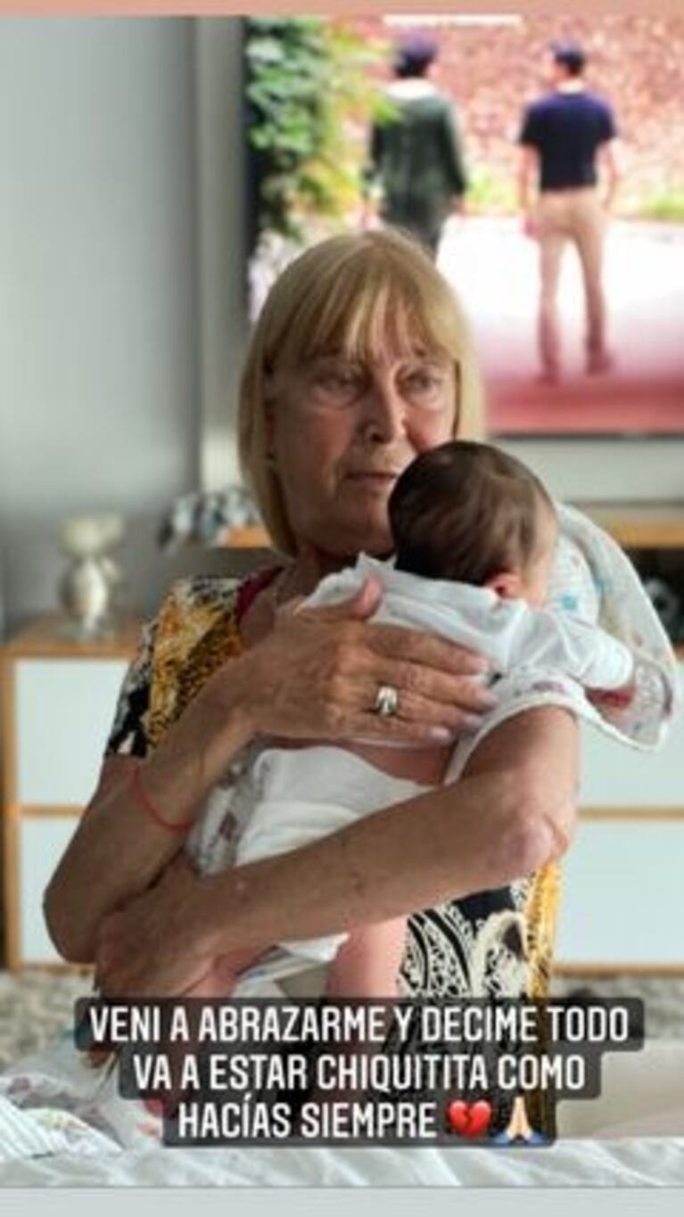 Los desconsolados mensajes de Sofía Zámolo tras la muerte de su madre: “¿Cómo vivir sin vos?”