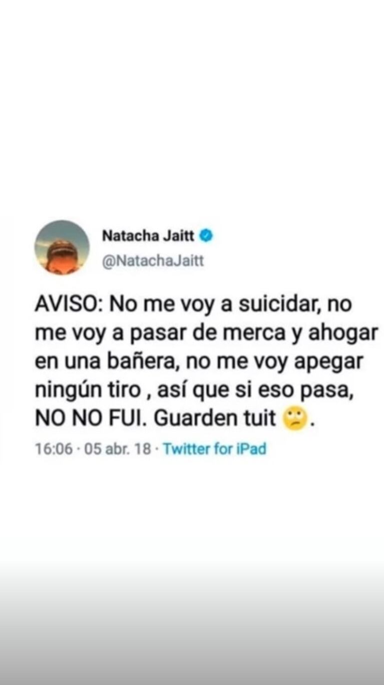 Los desgarradores mensajes de la hija de Natacha Jaitt tras la trágica noticia: "El saber que no estás me parte el alma y destroza por dentro"