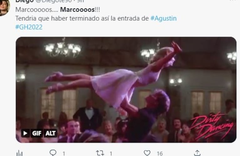 Los desopilantes memes de Agustín reencontrándose con Marcos en Gran Hermano 2022 