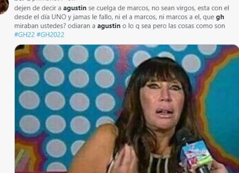 Los desopilantes memes de Agustín reencontrándose con Marcos en Gran Hermano 2022 