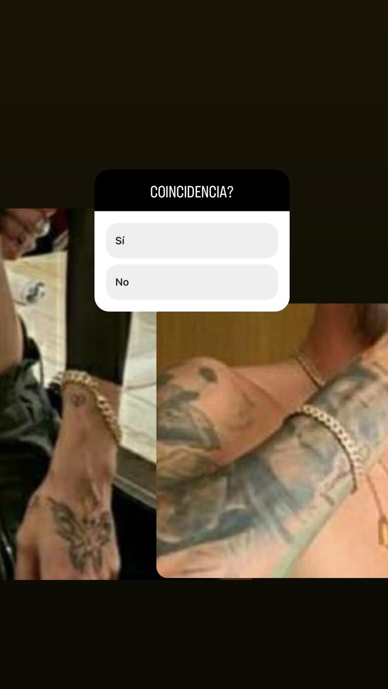 Los detalles de Tini Stoessel y Rodrigo de Paul que generan dudas (Fotos: Instagram @estefiberardi)