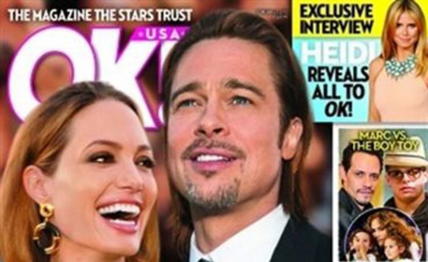 Los detalles del casamiento de Brad Pitt y Angelina Jolie. (Foto: Web)
