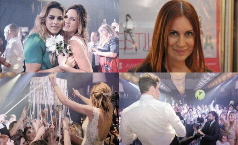 Los detalles más divertidos de la gran boda de Paula y Peter (Fotos: Revista Gente). 