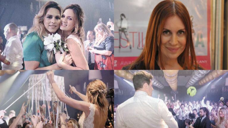 Los detalles más divertidos de la gran boda de Paula y Peter (Fotos: Revista Gente).