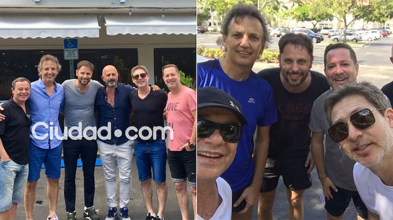 Los días de Adrián Suar tras anunciar la separación de Griselda Siciliani: (Foto: Instagram y Ciudad.com)