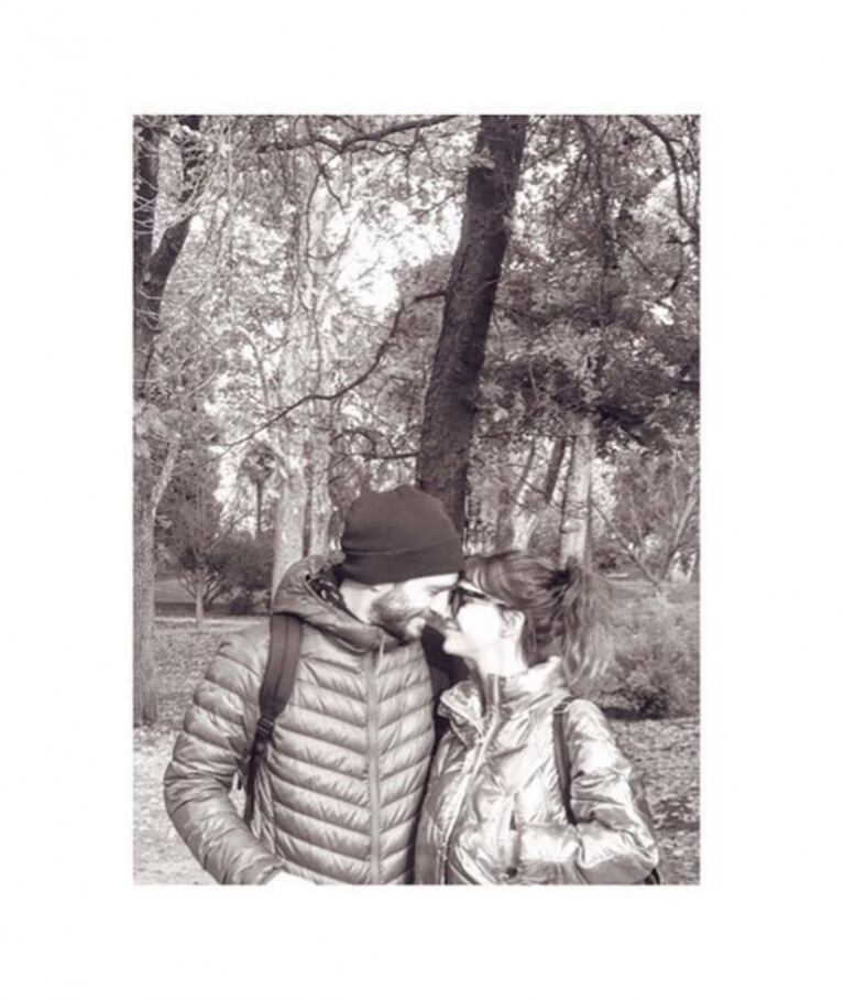 Los días de amor de Celeste Cid y Michel Noher con su hijo, Antón, en España: "Otoño en Madrid"