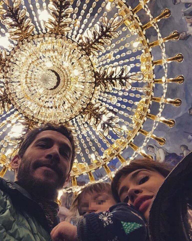 Los días de amor de Celeste Cid y Michel Noher con su hijo, Antón, en España: "Otoño en Madrid"