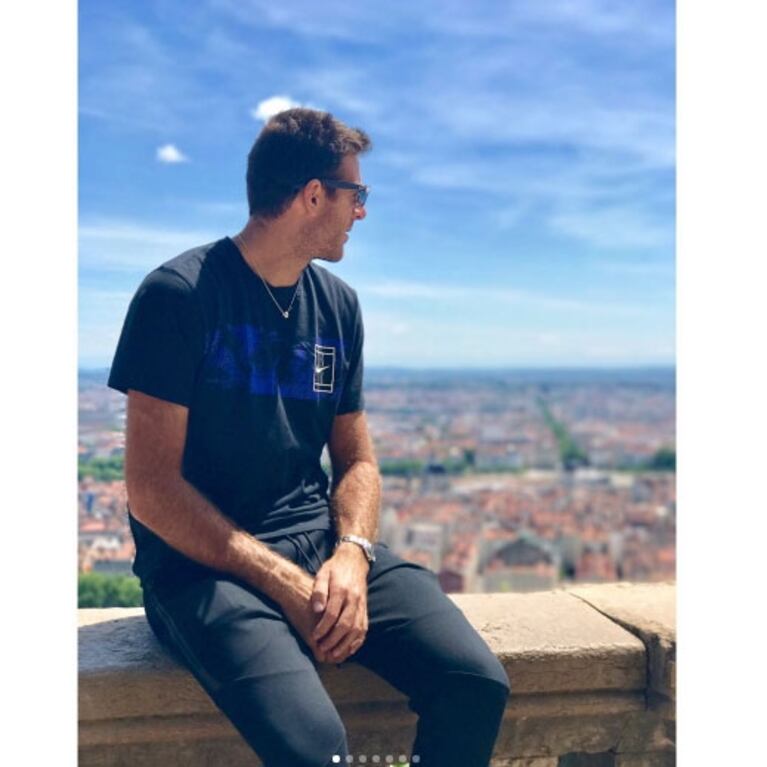 Los días de amor de Jimena Barón y Juan Martín del Potro en Francia… ¡y el tierno piropo de la actriz al tenista!