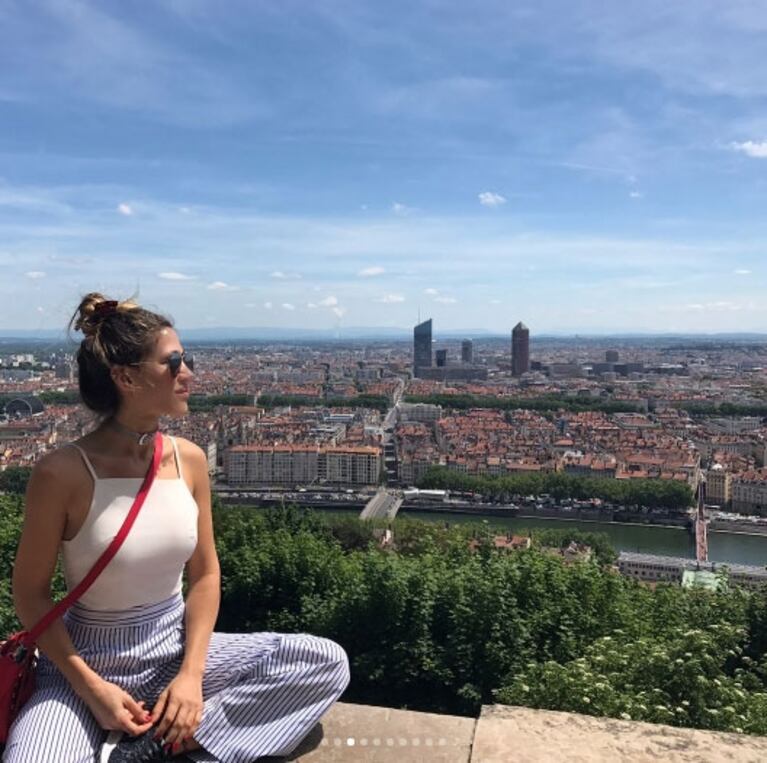 Los días de amor de Jimena Barón y Juan Martín del Potro en Francia… ¡y el tierno piropo de la actriz al tenista!