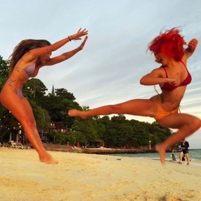 Los días de Flor Vigna en Tailandia: fotos sexies y profunda reflexión tras la separación de Luciano Castro