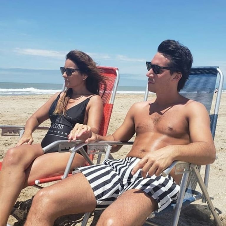 Los días de relax de Marcela Tauro y Martín Bisio, su novio, de vacaciones en Cariló