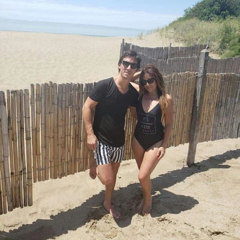 Los días de relax de Marcela Tauro y Martín Bisio, su novio, de vacaciones en Cariló