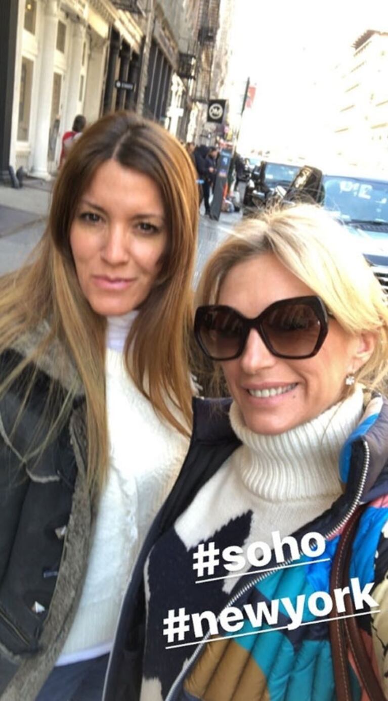 Los días de relax y ¡mucho shopping! de Yanina Latorre en Nueva York: "Fue el Black Friday y nos compramos todo"