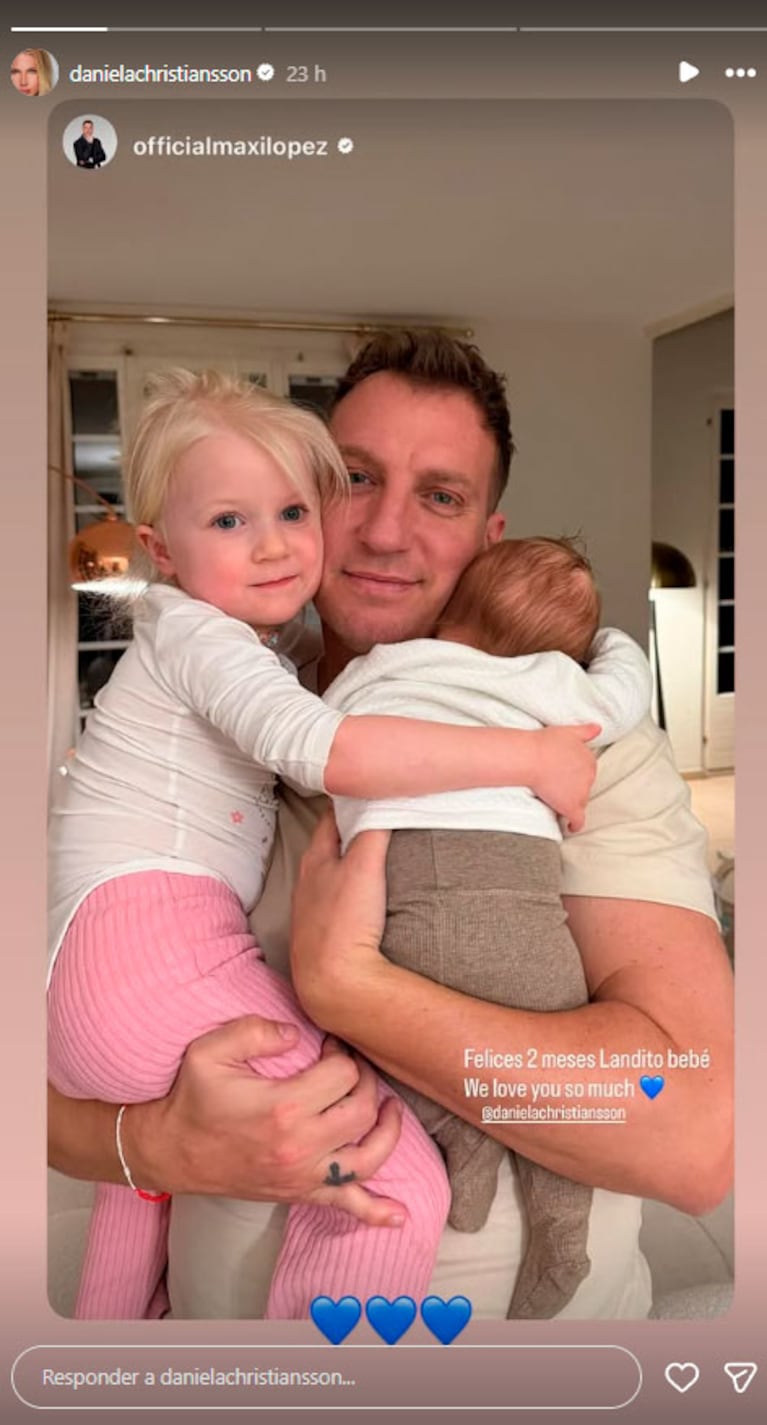 Los días en familia de Maxi López en Suiza (Foto: Instagram)